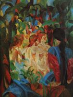 Macke, August - Oil Painting